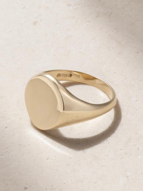 MATEO 14-karat Gold Signet Ring