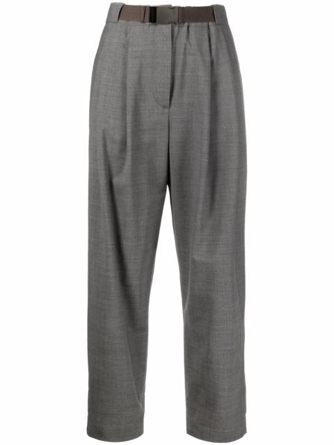 Brunello Cucinelli cropped straight-leg trousers
