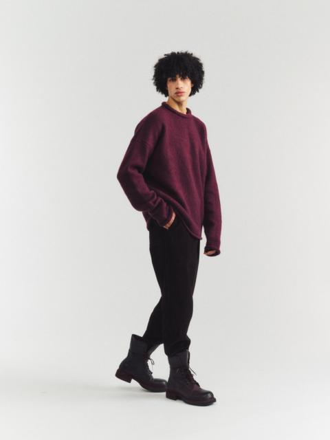 CASEY/CASEY SOFTY JUMPER - WO CASH - PRUNE