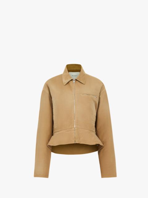 JW Anderson CURVED HEMLINE WORKWEAR JACKET