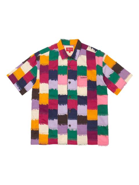 Supreme Supreme Patchwork S/S Shirt 'Milti-Color' SUP-SS23-155