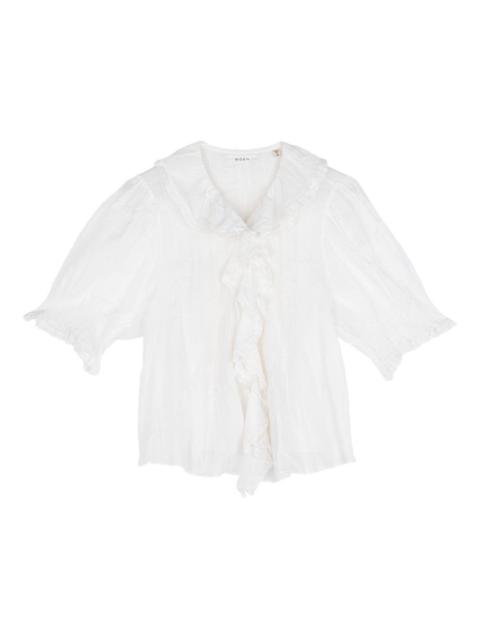 DÔEN Henri ruffled blouse