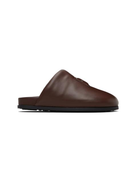 Givenchy Brown Puffy Mule Slip-on Loafers