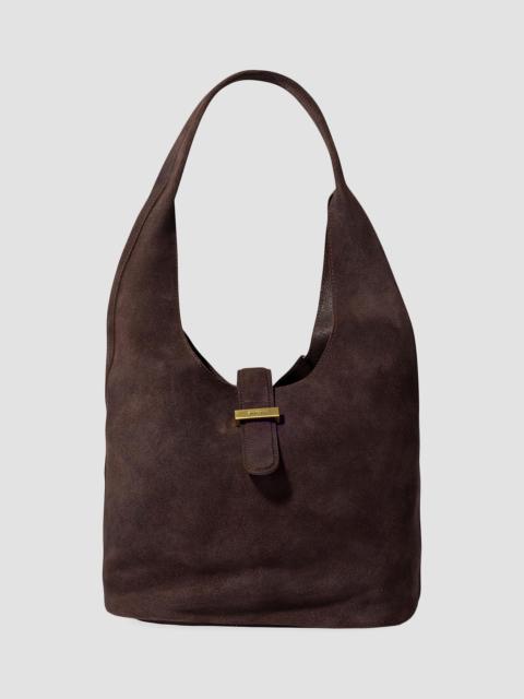 SIMKHAI Women's Khai Suede Hobo Bag - Cacao