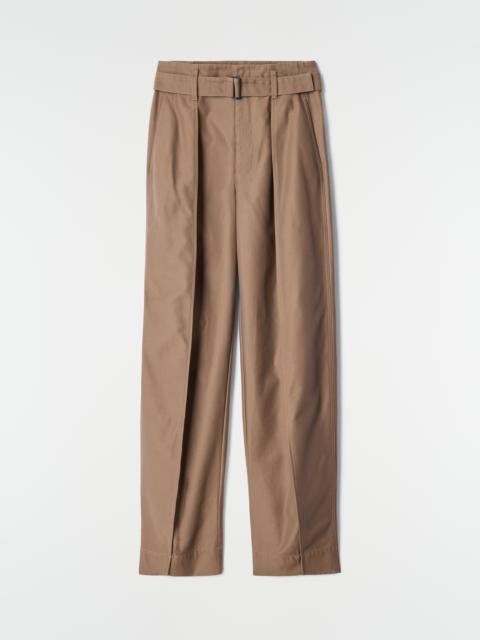 Lemaire CURVED PANTS IN POLYCOTTON TWILL