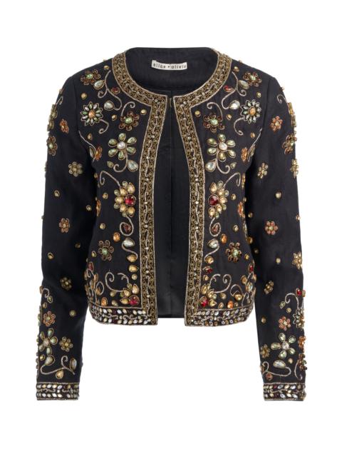 Alice + Olivia KIDMAN EMBELLISHED JACKET