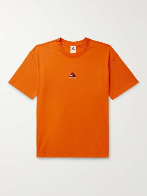 Nike ACG Logo-Embroidered Jersey T-Shirt