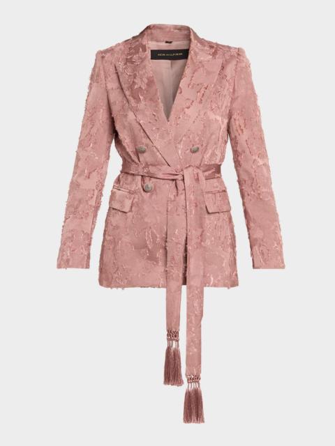 KOBI HALPERIN Nia Double-Breasted Jacquard Jacket
