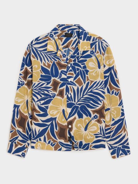 TODD SNYDER Summerweight Camp Collar Shirt