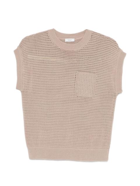 PESERICO patch-pocket vest