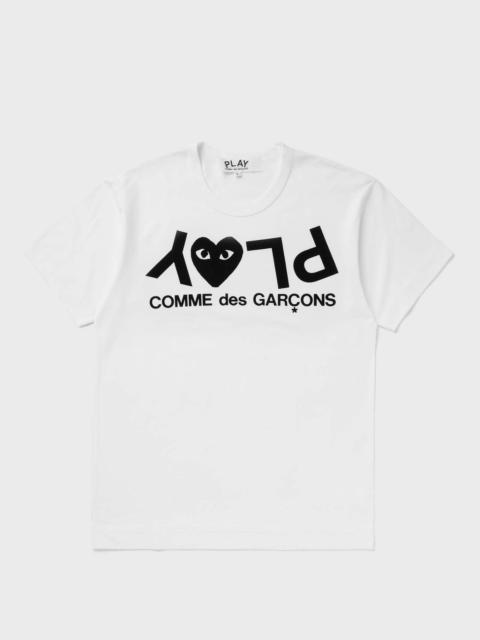 Comme des Garçons PLAY T-SHIRT LOGO PRINT KNIT