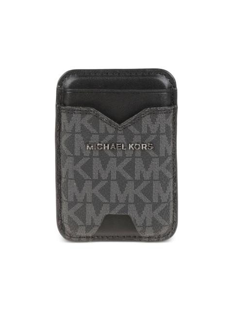 MICHAEL KORS logo-print cardholder