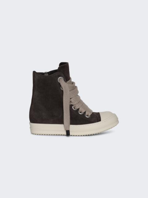 Rick Owens Tower Jumbolace High Sneakers Grease