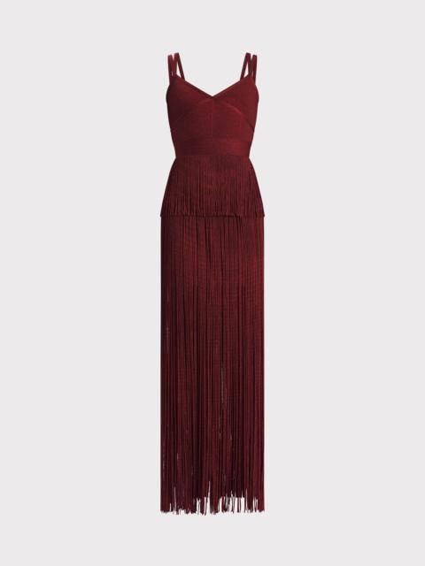 HERVE LEGER THE HOLLY GOWN