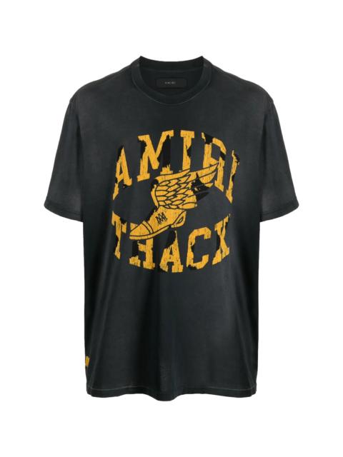 AMIRI Track T-Shirt "Faded Black" AMJYTE1003 051