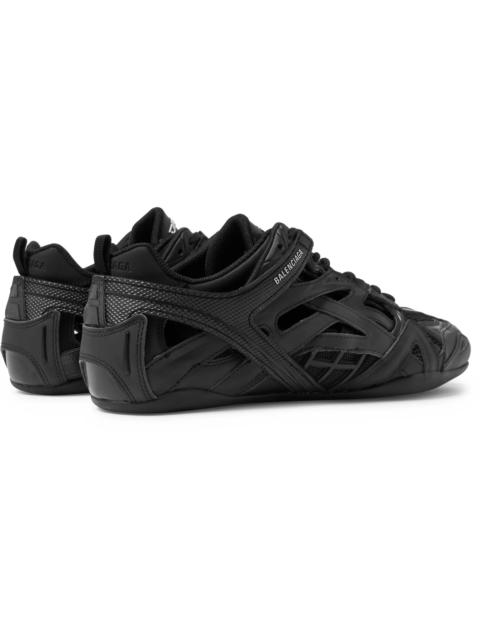 BALENCIAGA Drive Mesh and Rubber Sneakers