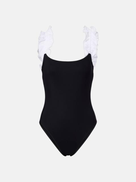 KARLA COLLETTO Evie ruffled swimsuit