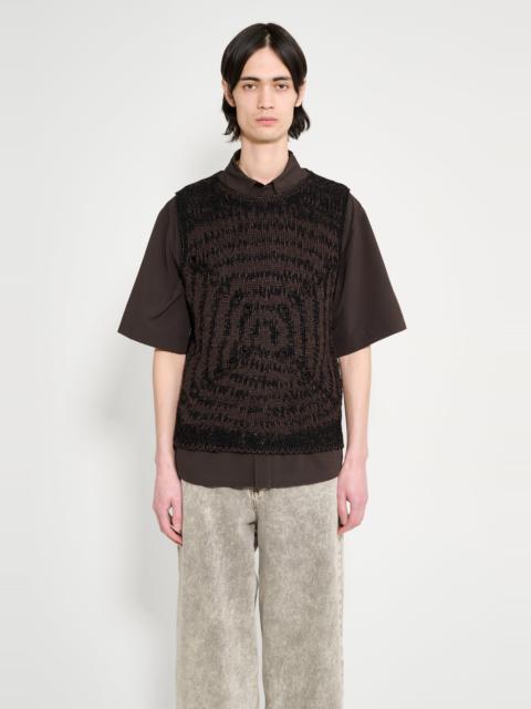 ROA ROA VORTEX VEST BLACK BROWN