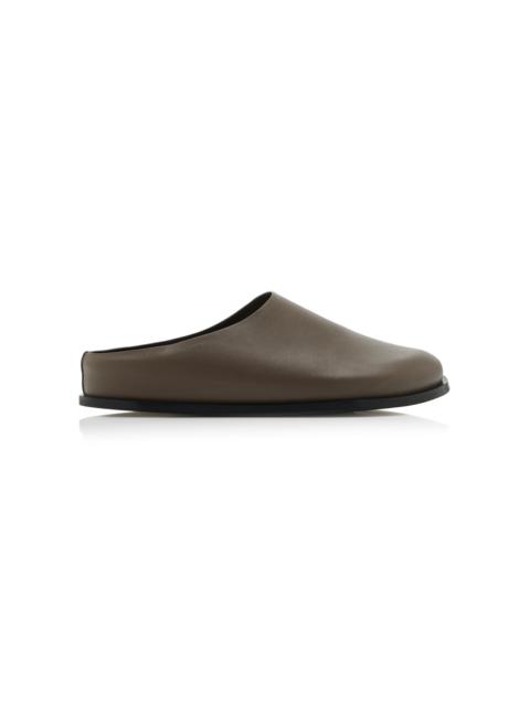 A.EMERY Lou Leather Clogs grey
