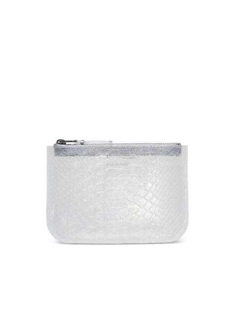 Comme Des Garçons Snake Line coin pouch