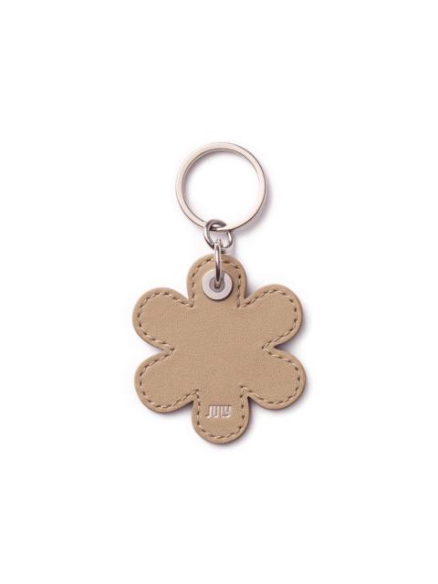 July Flower Keyring