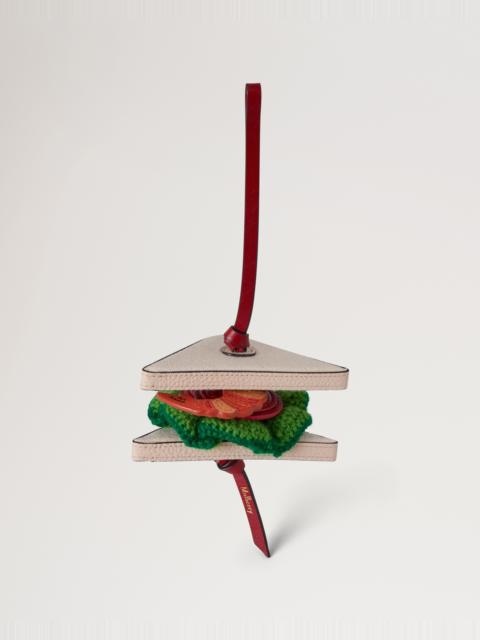 Mulberry British Summer Bag Charm - Sandwich Multicolour Mixed Material