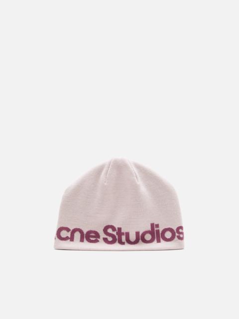Acne Studios Wool knit beanie - Pink/purple