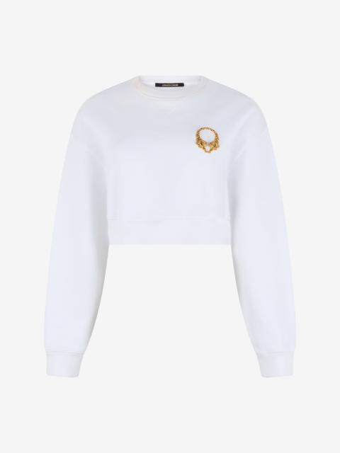 Roberto Cavalli Roar Sweatshirt White