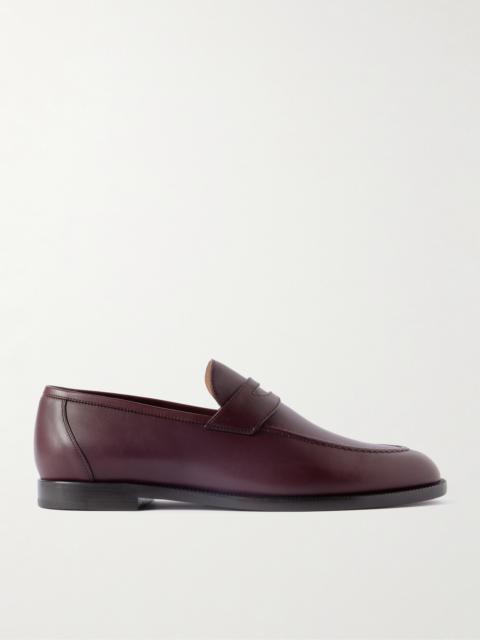 Loro Piana Sergio Leather Loafers