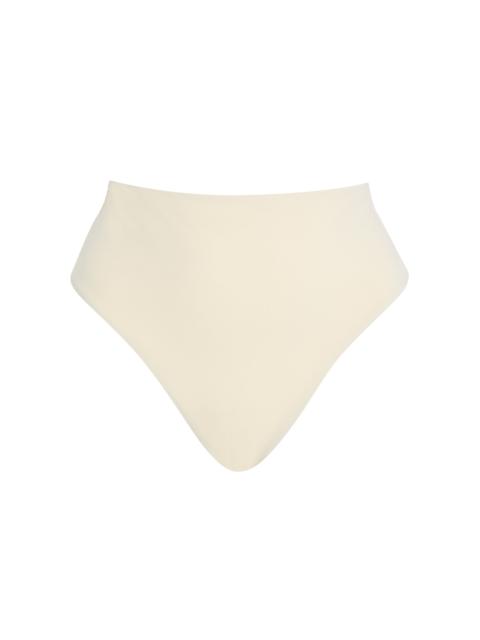 BONDI BORN® Poppy High-Waisted Bikini Bottom ivory
