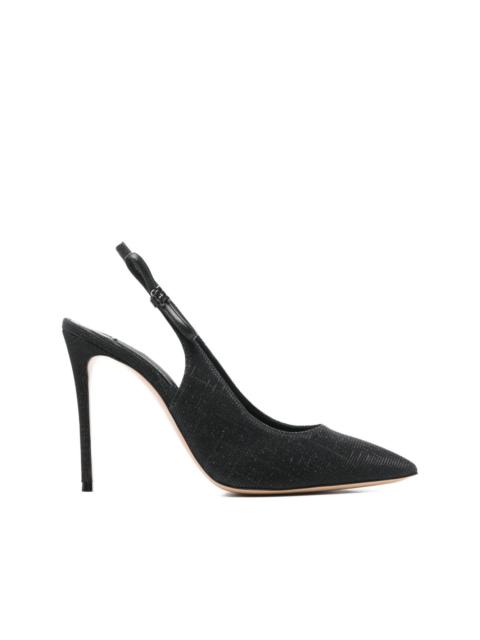 CASADEI 100mm slingback pumps