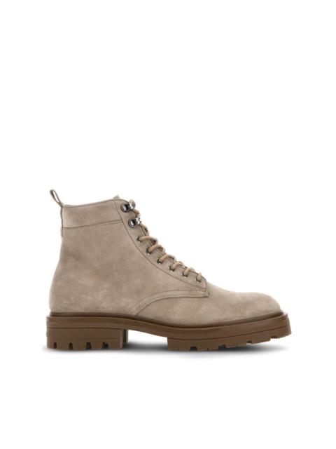 HOGAN Combat Boots Hogan H673