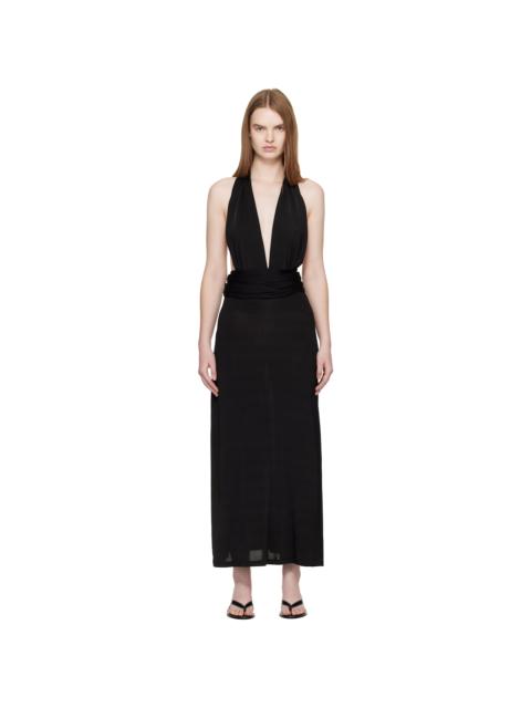 AYA MUSE Black Zirra Midi Dress