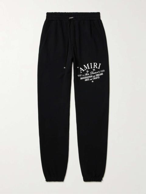 AMIRI Tapered Printed Cotton-Jersey Sweatpants