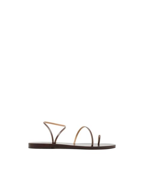 ANCIENT GREEK SANDALS Eleftheria stitched sandals