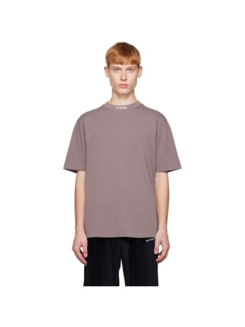 Heron Preston embroidered-logo 승무원 목 티셔츠