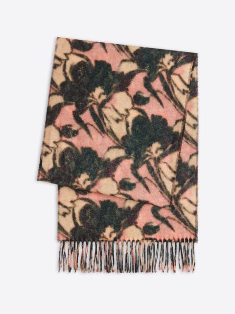 Dries Van Noten PRINTED WOOL SCARF