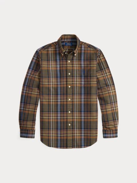 Polo Ralph Lauren Classic Fit Plaid Oxford Shirt