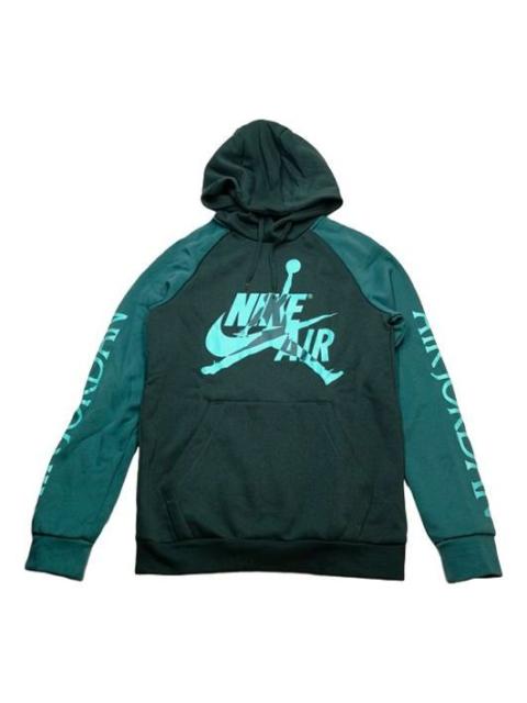 Jordan Air Jordan Fleece Lined Pullover Black Green BV6011-303