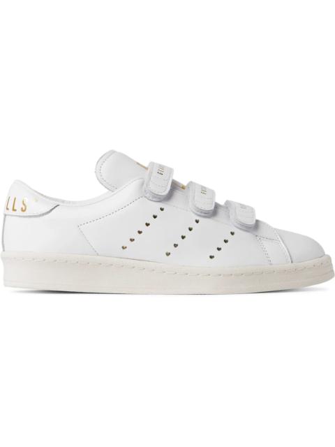 adidas + 인간 완성되는 인쇄된 가죽 Sneakers