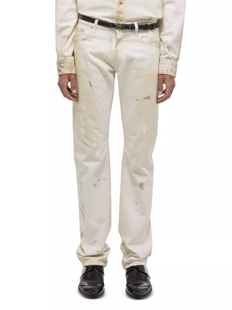 Low Rise Straight Fit 5 Pocket Pants