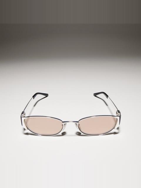 GUCCI GG2197S Oval-frame sunglasses