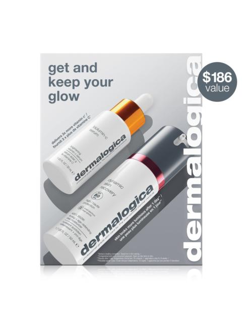 Dermalogica get + keep your glow kit (2 full-size)