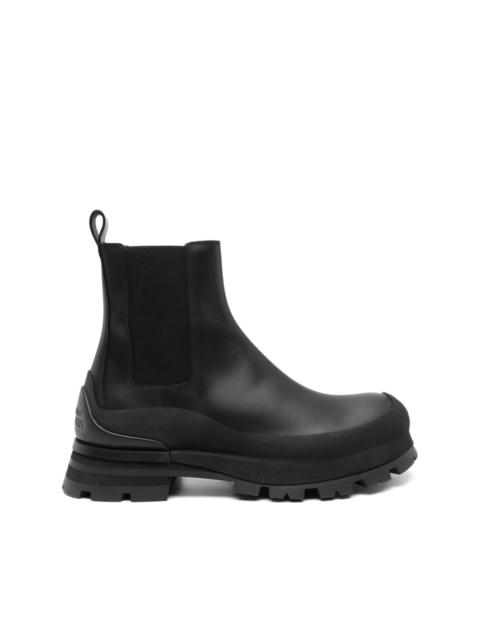 Alexander McQueen Wander leather chelsea boots