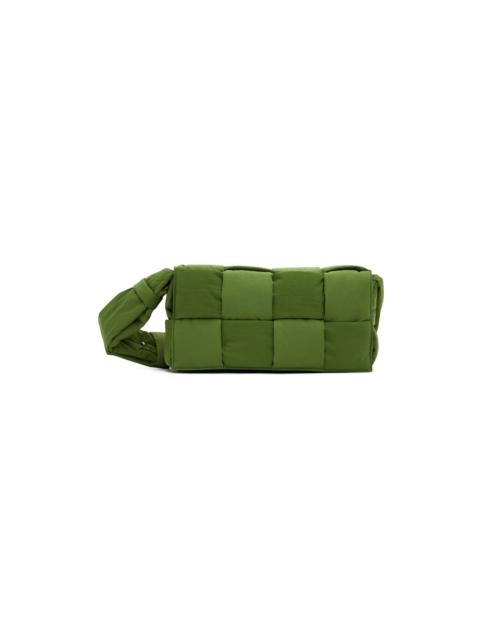 Bottega Veneta Khaki Padded Tech Cassette Bag