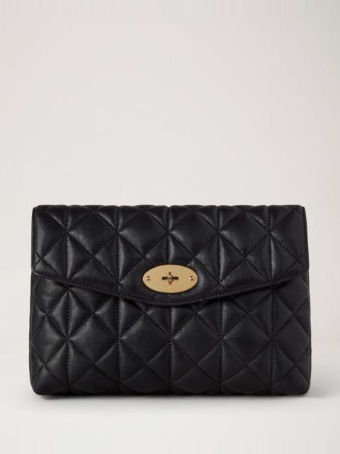 Mulberry Large Darley Quilted Pouch