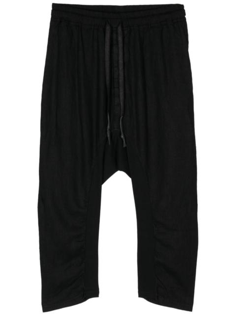 Isaac Sellam cropped drop-crotch trousers