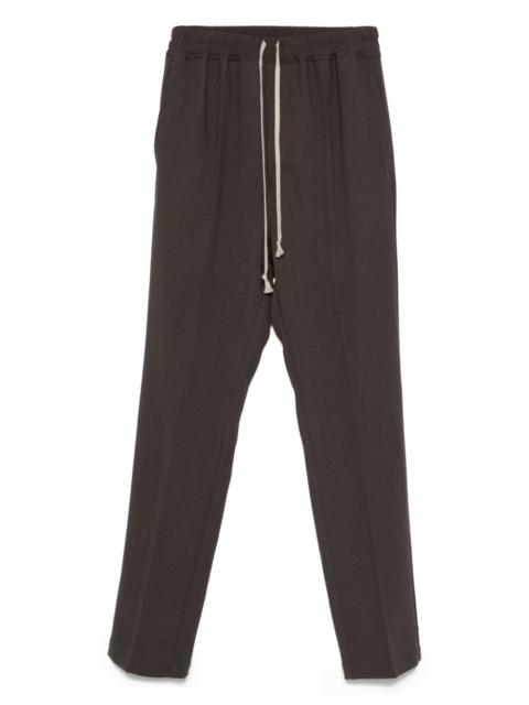 Rick Owens virgin wool track pants
