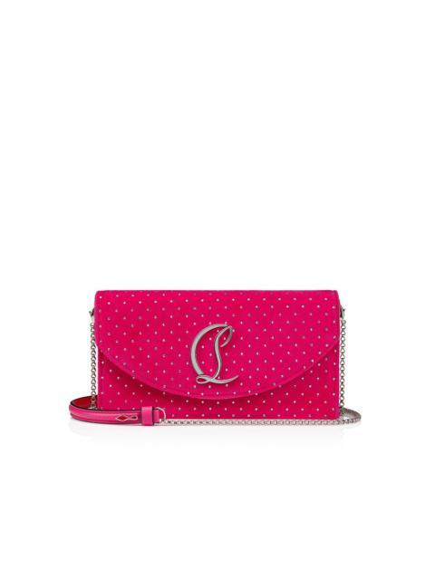 Loubitwist small - Clutch - Patent calf - Blush - Christian Louboutin  United States