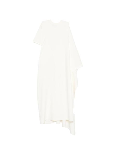 COPERNI draped asymmetric T-shirt dress